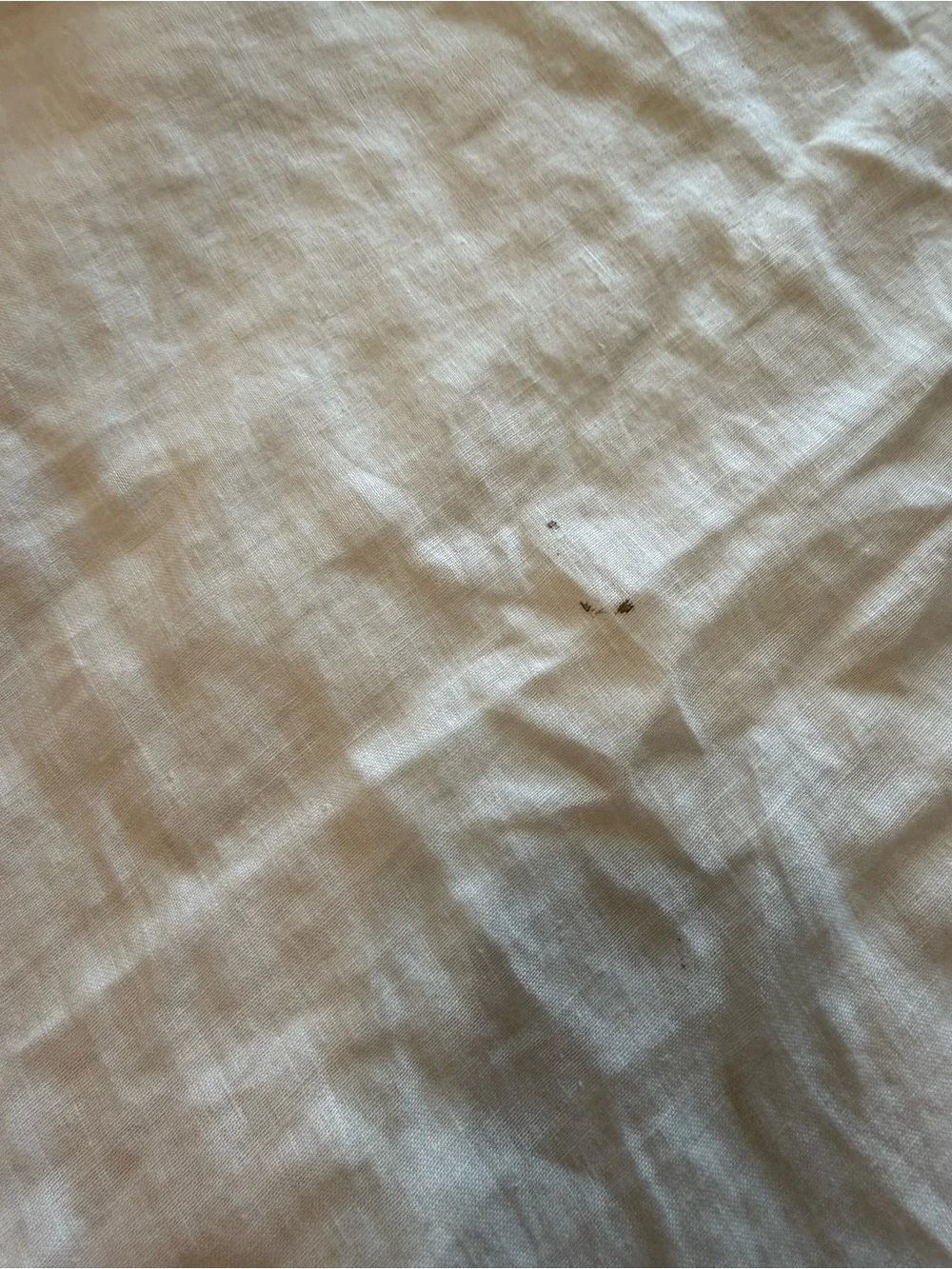 Rachel Ashwell Shabby Chic Couture Cluny Lace White Linen Duvet Cover Crochet
